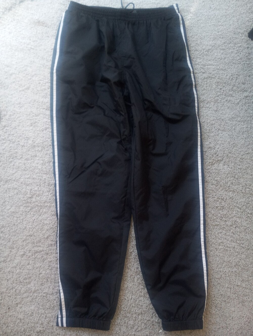 New C & B nylon Jogging Pants L